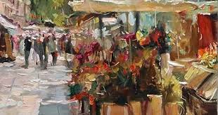 Ressam Oleg Trofimov Sanat Dalinda Universite Egitim Almis Eserleri Bir Cok Ulkenin Ozel Koleksiyonlarinda Yer Alan Odullu Bir Empresyonist Sanatcilar Sanat