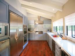 modern kitchen window treatments: hgtv