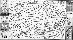 Un Coloriage Magique Pour Apprendre En S Amusant Les Additions Un Moyen Ludique De Faire De Coloriage Magique Ce1 Coloriage Magique Coloriage Magique Addition