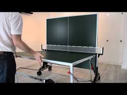 How To Fold A Kettler Stockholm Outdoor Table Tennis Table Youtube Outdoor Table Tennis Table Outdoor Tables Kettler