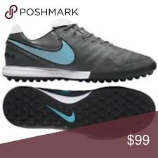 New Nike Tiempox Proximo Tf Us Mens 7 13 Brand New Without Box Nike Tiempox Proximo Tf Style Code 843962 049 Grey And Blue Colorwa Nike New Nike Nike Shoes