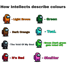 Colour Colour Amongus
