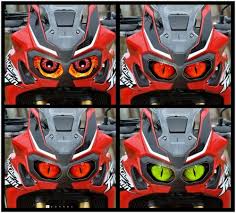 For Honda Africa Twin Crf1000l Motorcycle Accessories Front Fairing Headlight Sticker Guard Sticker Smartautotasev Kendaraan