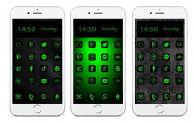 640 x 624 jpeg 43 кб. 100 App Icons Green Neon White Neon Ios 14 App Covers Iphone Etsy