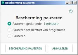 Bescherming Van De Computer Pauzeren En Hervatten