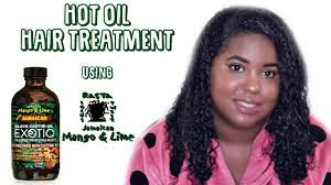Quick Hot Oil Treatment Using Jamaican Black Castor Oil On 3c Natural Hair Youtube