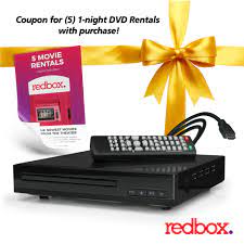 Onn Dvd Player With Hdmi Cable And Redbox Promotion Walmart Com