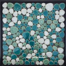 We avoided the seams, using your suggestions. Factory Direct Glossy Fresh Green White Glazed Pebble Mosaic Tile Bathroom Pool Wall Tile Floor Tile Outdoor Interior Decor Buy At The Price Of 199 99 In Aliexpress Com Imall Com