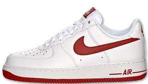 Air force 1 white red. Air Force One White Red