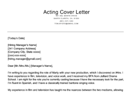 Write resum for actors : Acting Resume Sample Writing Tips Actor Resume Templates