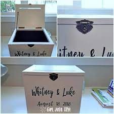 This video shows you how to make a wedding card box which is usually present at all weddings for people who bring a card instead of a gift. Diy Wedding Card Box Tutorial Girl Just Diy