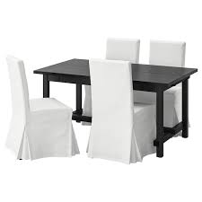 Outdoor furniture sets dining table extendable dining table dining chairs white extending dining table fabric seat chair dining table chairs buy dining table. Nordviken Henriksdal Table And 4 Chairs Black Blekinge White Ikea