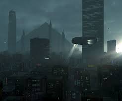 Near Future Art By Mosstree 2 On Artstation Science Fiction Artwork Cyberpunk City Sci Fi City
