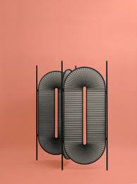 Minima Moralia Room Divider Grey Christophe De La Fontaine Wallpaperstore In 2020 Milan Furniture Design Room Divider Screen