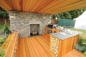 Preparation for cedar log homes and cedar wood sided homes… clean logs to remove graying dirt soil or other stain treatments by using timberbrite wood brightener and pressure wash with 1500 psi. 10 Cedar Projects To Enhance Your Outdoor Space This Old House