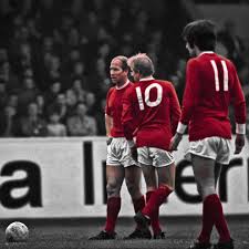 The Trinity United in heaven. #RIP #DenisLaw #SirBobbyCharlton #GeorgeBest