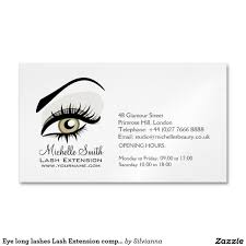 Eye Long Lashes Lash Extension Company Branding Business Card Magnet Business Card Branding Lash Extensions Artist Business Cards
