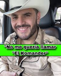 No sé quería llamar EL KOMANDER 🫠😳 En una entrevista reciente, Alfredo  Ríos "El Komander" confesó que realmente el quería llevar el nombre  artístico de "El compa Alfredo" y no "El Komander"