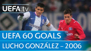 Born 19 january 1981) is an argentine former professional footballer. Lucho Gonzalez V Hamburg 2006 60 Great Uefa Goals Youtube
