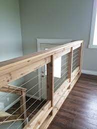 Ladder railings with colorful rainbow colors. Diy Stair Railing Ideas Makeovers Ohmeohmy Blog
