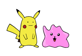 However, if it tries to transform itself into something by relying on its memory, this pokémon manages to get details wrong. Pikachu And Ditto By Immer On Deviantart