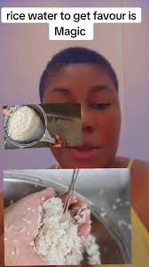 rice water to get favour