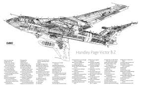 Cutaways Ed Forums Handley Page Victor Cutaway Airplane Drawing