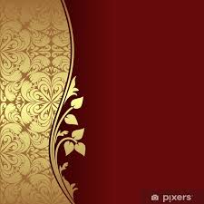 A red background or red wallpaper is going to stand out, but you want to make sure that it's standing out for the right reasons. Luxury Dark Red Background With Golden Ornamental Border Sheer Window Curtain Pixers We Live To Change