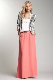 Black And White Maxi Skirt Outfit Splendid Tencel Twill Maxi Skirt Hautelook Coral Maxi Skirts Fashion Style