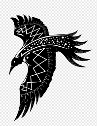 A great raven that has a lot of detail. Common Raven Tattoo Art Crow Animals Vertebrate Fictional Character Png Pngwing
