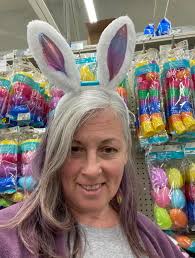 Happy Easter💜🌈🐰 If anyone is going to the Dollar General this morning  and can grab some candy and some bunny ears for me, I would love to hand  out some candy to