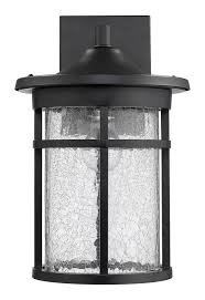 Chloe Lighting Finley Industrial 1 Light Textured Black Outdoor Wall Sconce 14 Tall Walmart Com Walmart Com