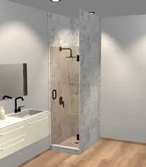 The best shower doors are made to suit your space while giving your bathroom a spacious, modern feel. Single Glass Shower Doors And Screens Dulles Glass