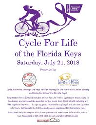 Relay for life has something to offer everyone involved. Cycle For Life Key Largo To Key West The Miami Bike Scene