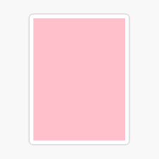 Can be in which amazing???. Plain Light Pink Stickers Redbubble