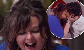 First Dates fans cringe over Caitlin and Sanjay's kiss