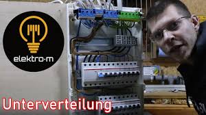 Dabei können sie auf einen extra stromzähler verzichten. Unterverteilung Verdrahten Hausanschluss Youtube