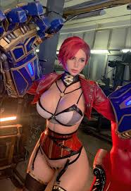 Oichi-cosplay femdom strap