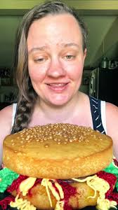 Burger Cake Eat Up Ellen