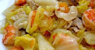 Chop Suey With Shrimp And Chinese Cabbage Recipe By Cookpad Japan Recipe Chop Suey Cabbage Recipes Chinese Cabbage