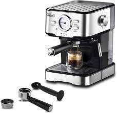 The coffee maker can brew of up to 22.7 ounces just under full three mugs at ounces. Amazon Com Espresso Machines 15 Bar With Adjustable Milk Frother Wand Expresso Coffee Machine For Cappuccino Latte Mocha Machiato 1 5l Removable Water Tank Double Temperature Control System 1100w Black Kitchen Dining