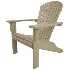 Polywood Seashell Green Plastic Patio Adirondack Chair Sh22gr The Home Depot In 2020 Recycled Plastic Adirondack Chairs Adirondack Chairs Patio Outdoor Chairs