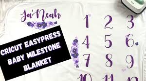 Download How To Make A Baby Milestone Blanket Youtube