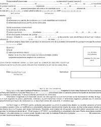 Permisul auto e valabil 10 ani. Cerere Preschimbare Permis Auto Model Cailean