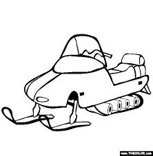 Keep your kids busy doing something fun and creative by printing out free coloring pages. Snowmobile Coloring Page Free Snowmobile Online Coloring