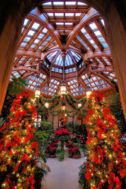 Christmas At Biltmore House In Asheville Winter Garden During Candlelight Tour Biltmore Estate Christmas Biltmore Christmas Biltmore Estate