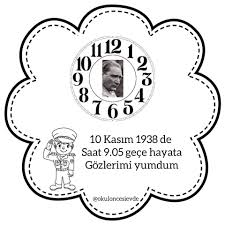 Okuloncesievde Adli Kullanicinin 10 Kasim Atam Panosundaki Pin Boyama Sayfalari Faaliyetler Okul Oncesi