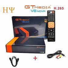 5pcs gtmedia v8 nova full hd dvb s2 satellite receiver same v9 super upgrade from v8 super decoder support h 265 bui satellite receiver satellite tv satellites