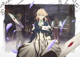Violet Evergarden Key Visual Anime Violet Evergarden Anime Violet Evergreen Violet