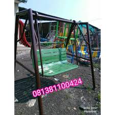 Ayunan gantung rotan sintetis, ayunan taman, ayunan besi, ayunan indorrp6.500.000: Ayunan Bangku Satu Untuk Taman Ayunan Besi Anti Karat Bisa Untuk Dewasa Free Ongkir Jakarta Shopee Indonesia